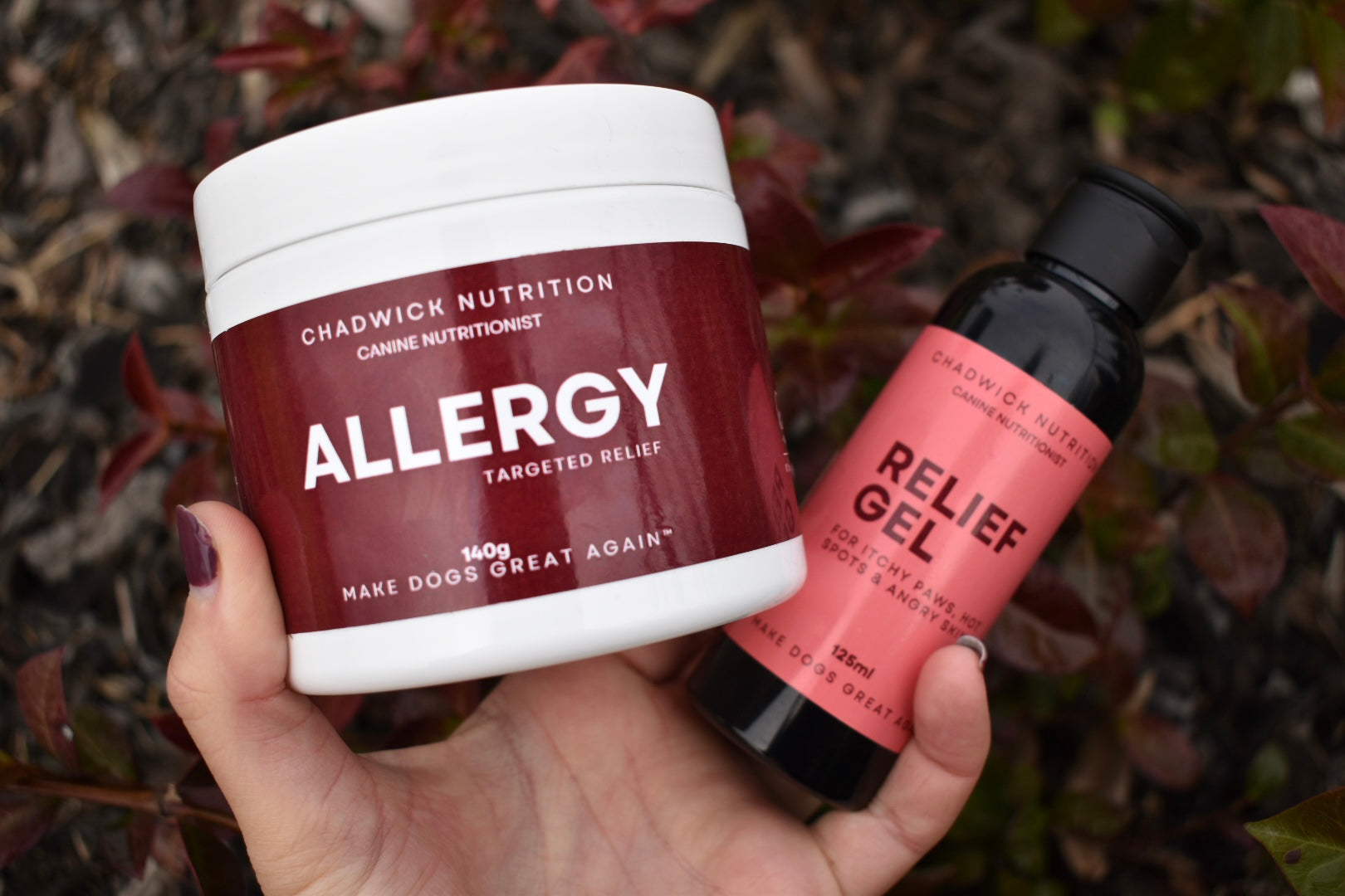 Allergy + Relief Gel - Internal and external allergy support for Dogs.